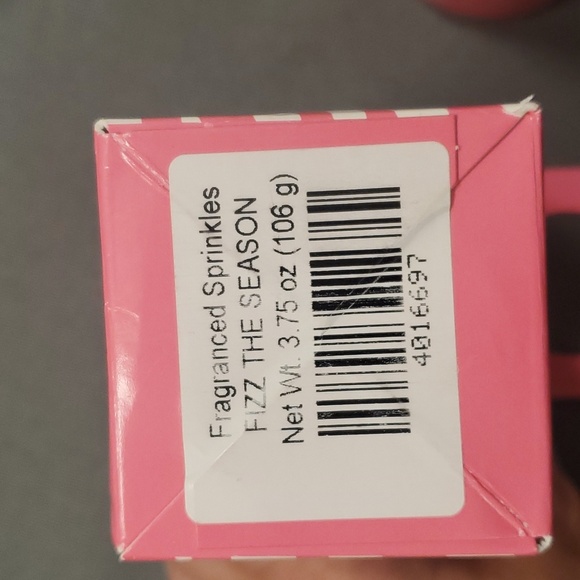 FIZZ THE SEASON -Pink Zebra 3.75 oz Jar of wax sprinkles - Picture 6 of 9